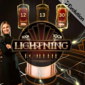 Lightning Roulette — live game Evolution